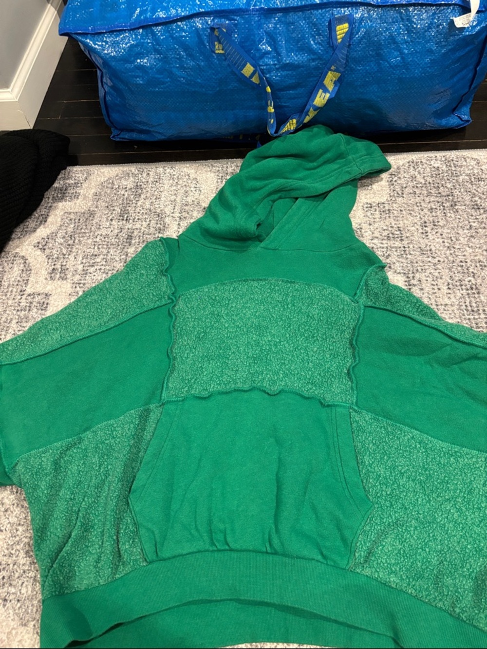 Aerie green hoodie